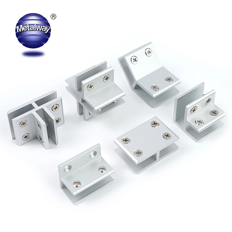 Combination Connecting For 6-12mm Glass Fitting Type Right Angle Fixed Glass Clamp Mirror Clip Shelf Holder Showcase