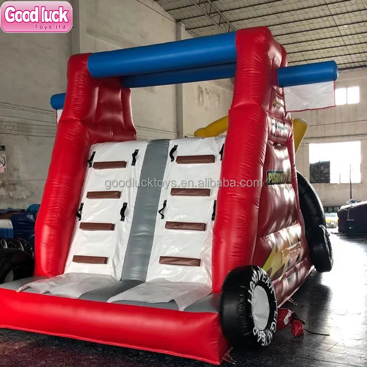 Most popular super funny truck inflatable jumping castle bounce slide for sale