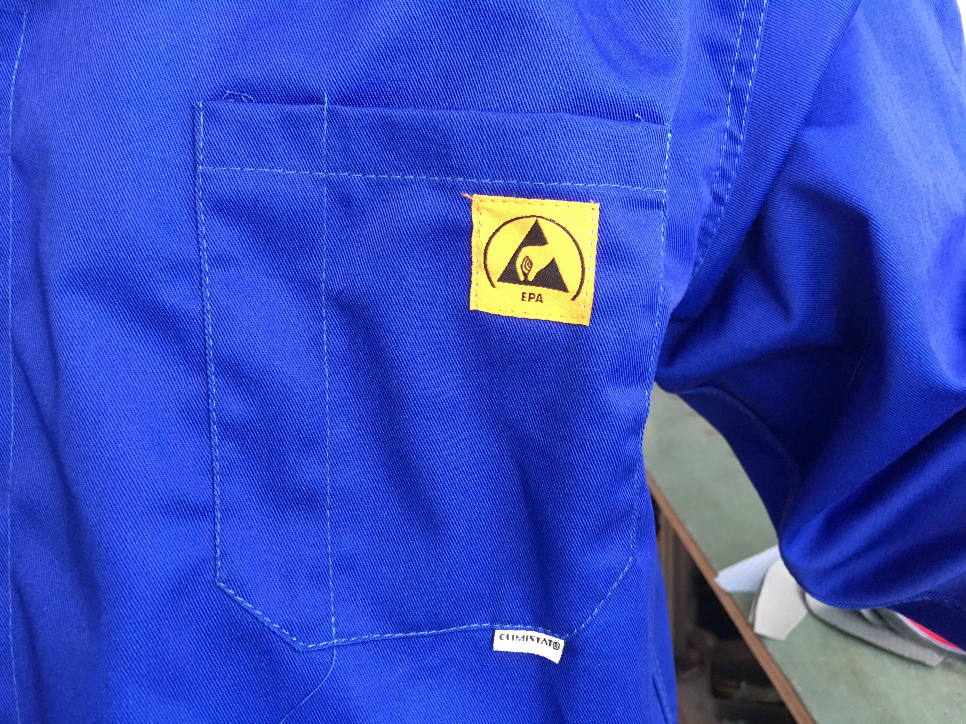 210gsm Factory Supply T/C ESD Fabric Labcoat Workwear