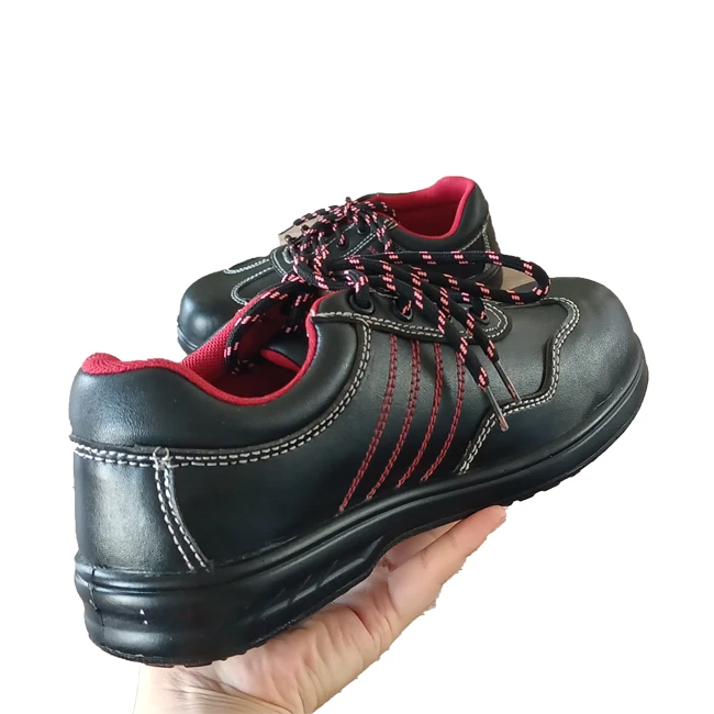 Waterproof leather upper safety shoes Women lightweight safety shoes OEM best work shoes