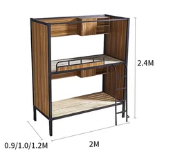 Новое поступление, кровать и стол, металлическая школьная двухъярусная кровать, взрослая двуспальная кровать для общежития