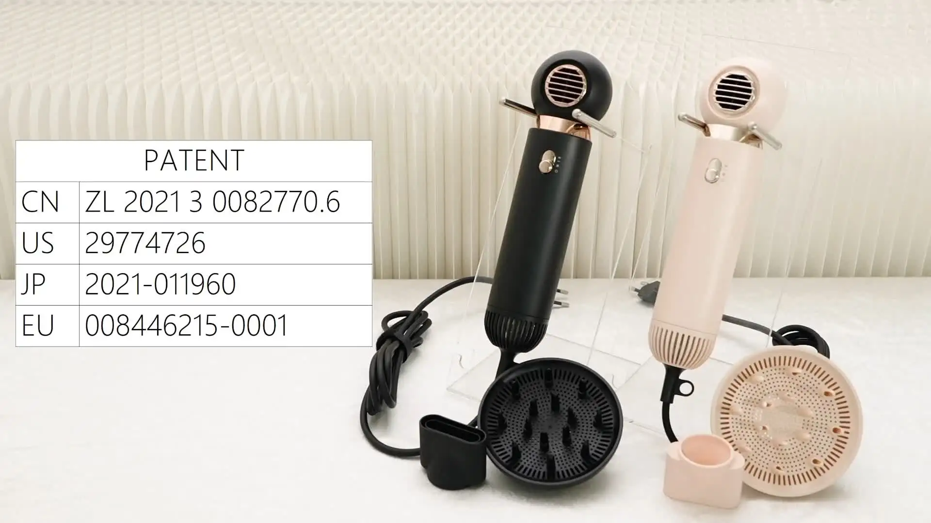 ABS Diffuser+Concentrator Nozzies Hot Selling Blow Dryer Suitable For All Hair Types Ionic Hair Dryer With 3 Levels