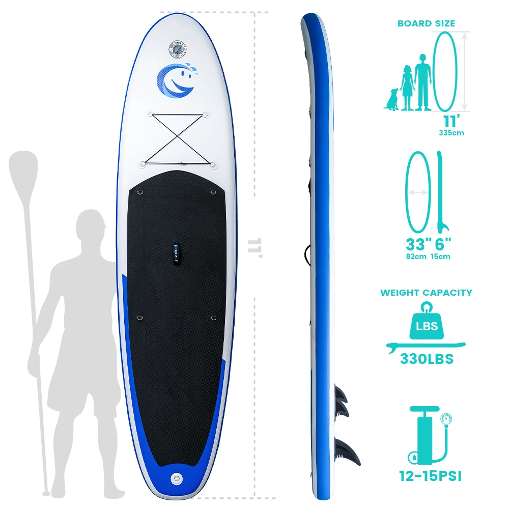 Fly Eagle RU Free Shipping Unisex Durable Outdoor Inflatable Stand-Up Paddle Board New Design Popular Wholesale at Good Price