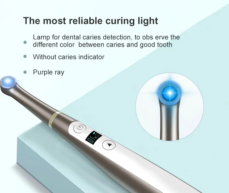 Portable Rechargeable Dental Spare Parts Halogen Light Cure Lamp Unit Device Machines UV 1 Second Resin Dental Curing Light