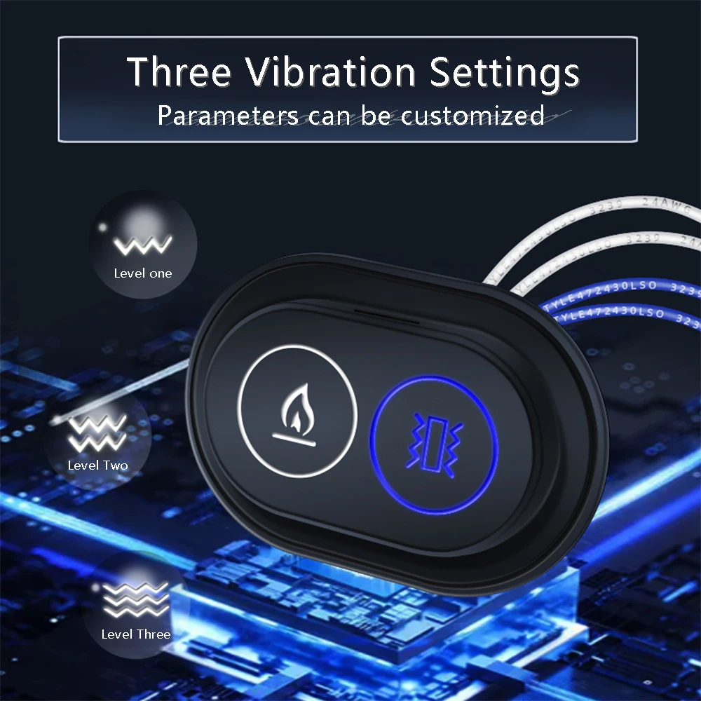 Silicone temperature control switch three heat glove switch heat sheet controller silicone key manufacturer Green light