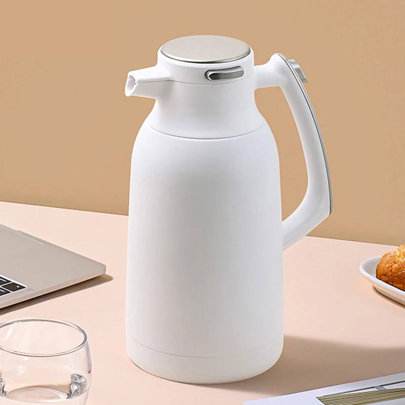 68oz Stocked Coffee Pot  Carafe Thermos Stainless Steel Insulation Kettle Jug Vacuum Tea Flasks