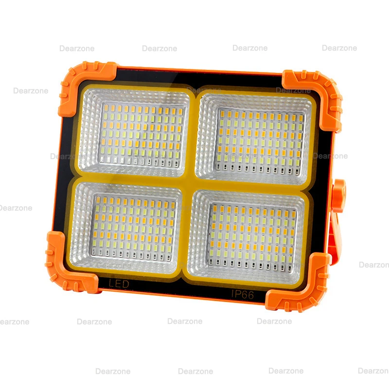 200W camping lamp wireless night market stall charging portable led emergency light USB rechargeable solar lamp
