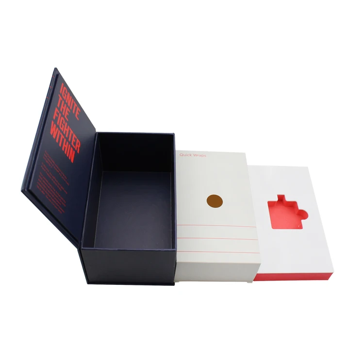 China High Quality Packaging boxes Custom Cardboard Paper Boxing gloves Electronic sensor Gift paper Box