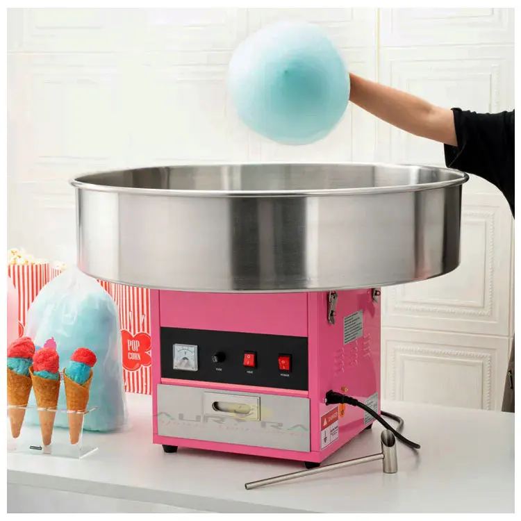Cups Commercial Making Packaging Mini Floss Automatic Glitter Spray Bomb Sugar Makers Maker Machine Cotton Candy Sticks