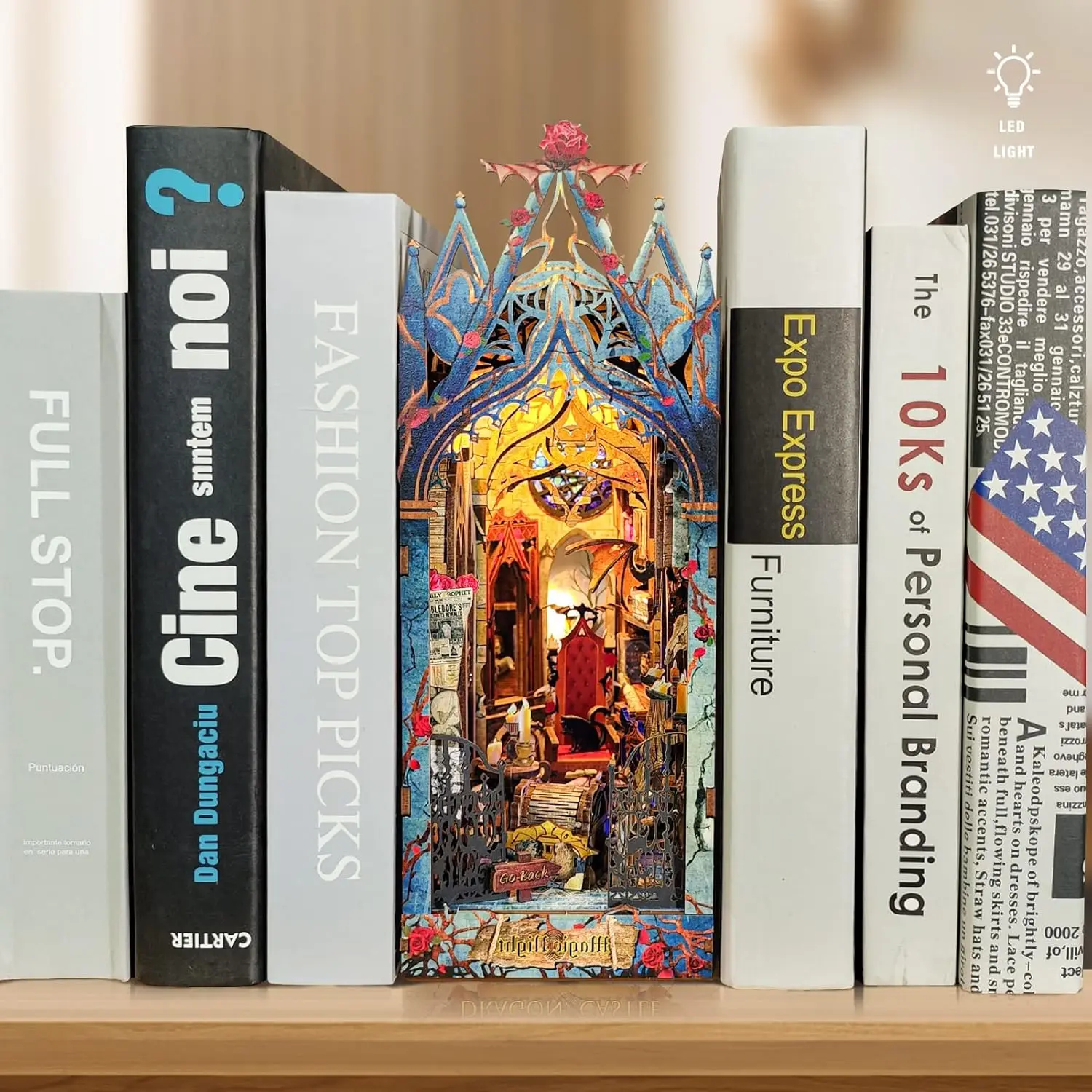 Набор 3D-книг AMOBOX для кукольного домика