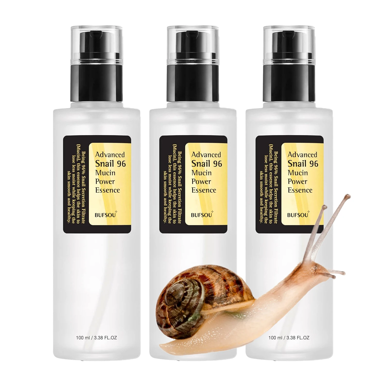 Private Label Advanced Snail 96 Face Moisturizing Serum Skin Care Repairing And Soothing Mucin Power Essence Snail Mucin