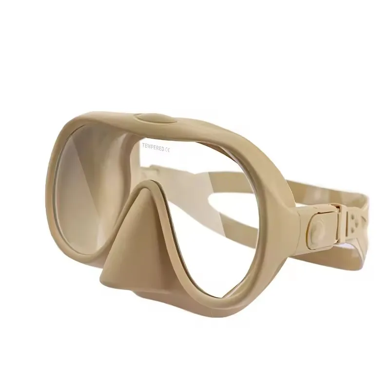 Diving Mask Silicone Anti-Fog Snorkeling Goggles Underwater Free Diving Goggles Mask Swimming Equipment