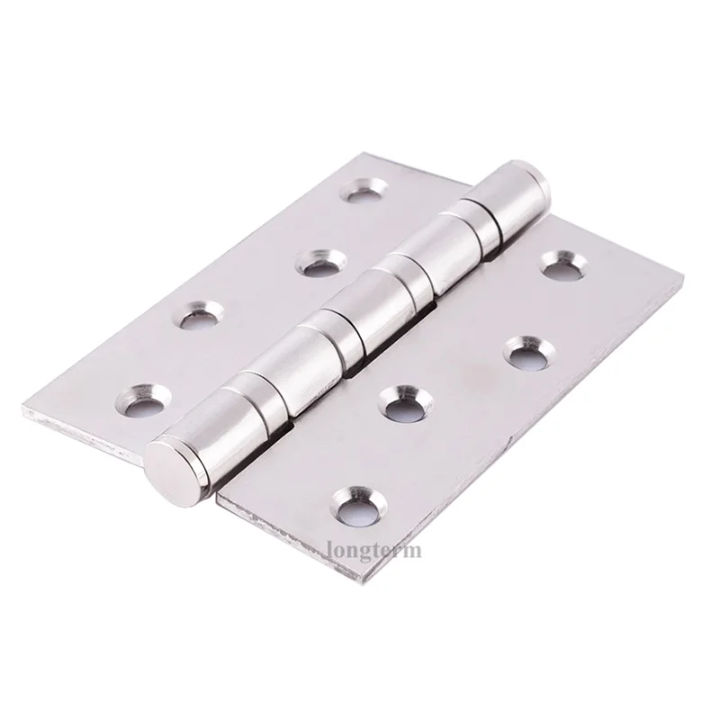 Factory Price Hardware Accessory Stainless Steel High Quality Iron Metal Round Corner Spring Door Hinge Flush Hinge for Window