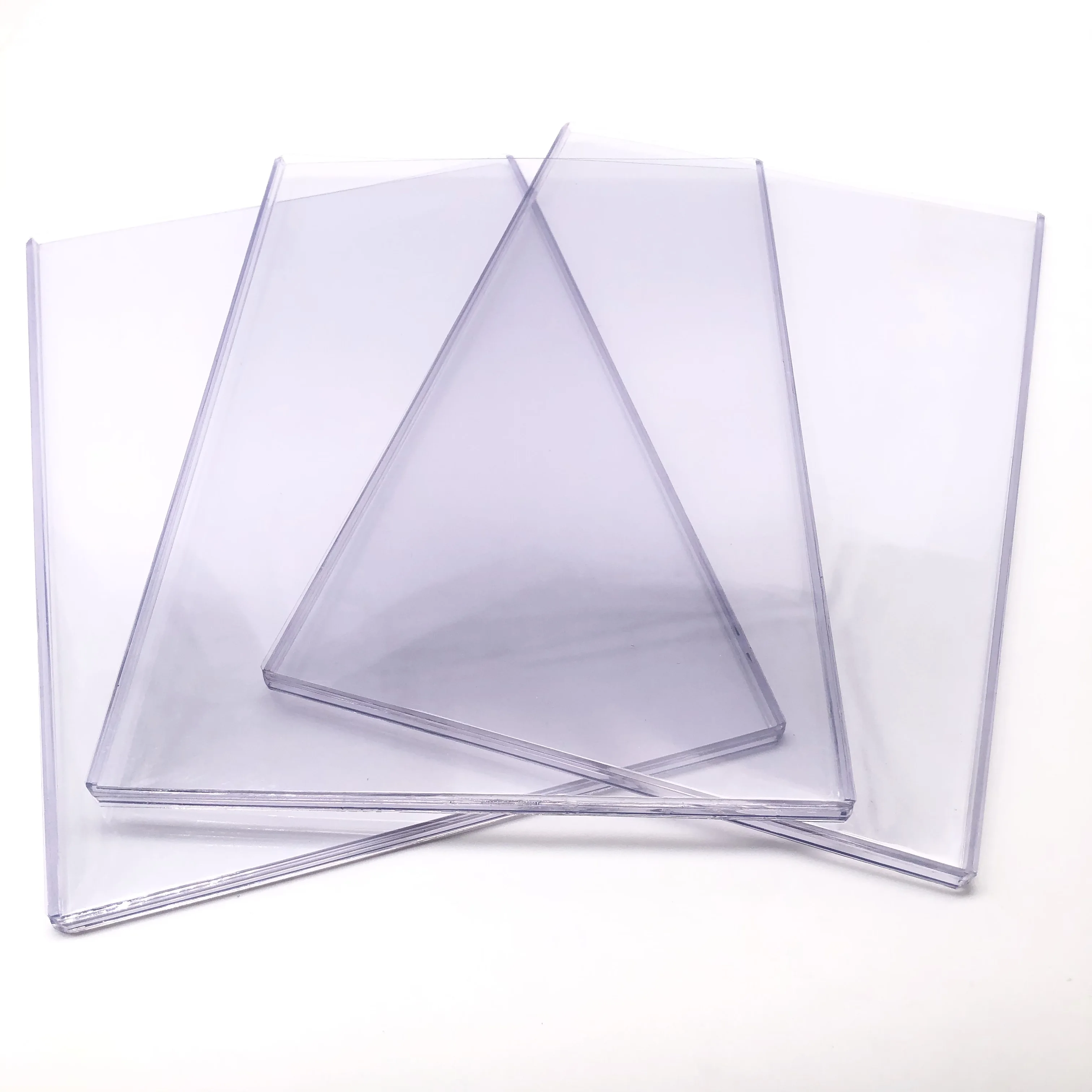 Scratch-resistant Comic Book Top Loader PVC Crystal Comic Holder Toploader  JO-B-02