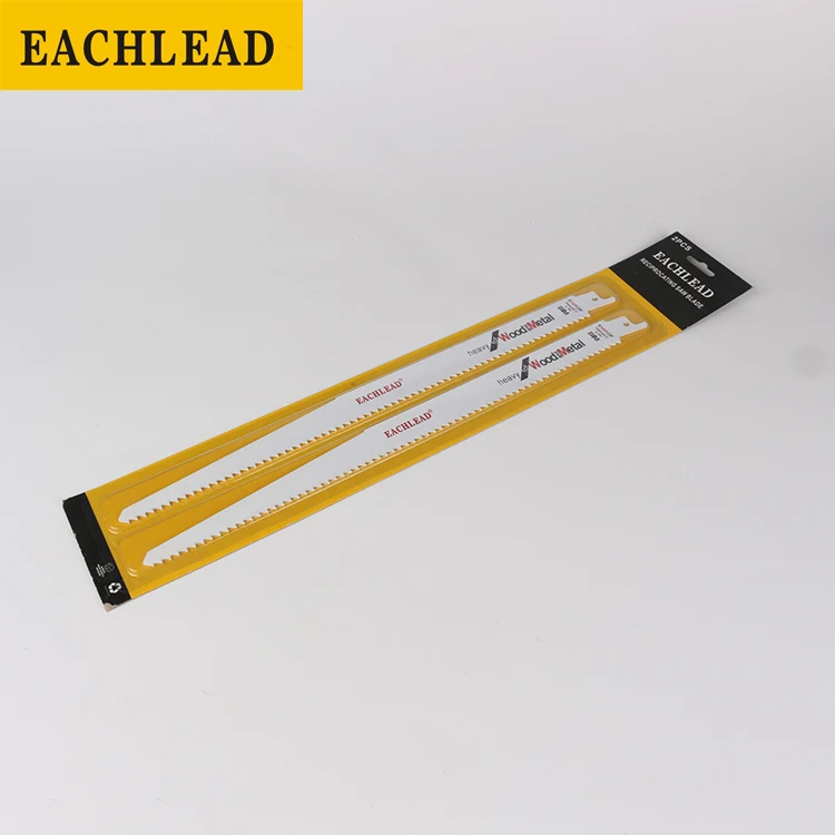 Electric reciprocating saw accessories Saber blades  ItemS1411DF  6Tpi cutting wood with nails/metal BIM(M2)