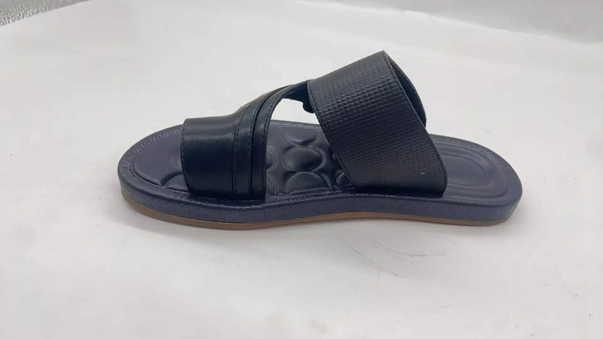 Hot selling Boys Arabic Comfortable Outdoor Footwear PU Slippers Sandals