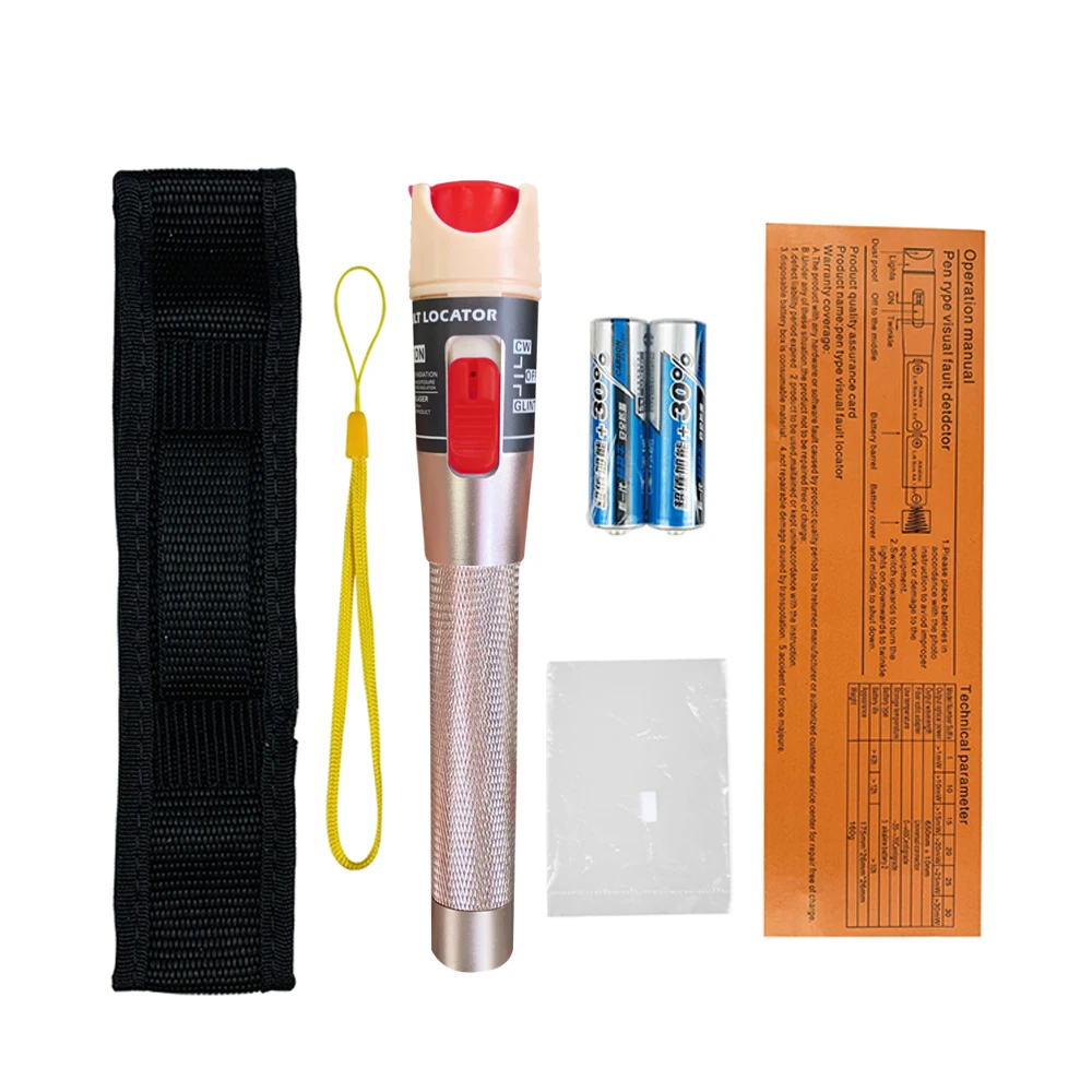 Visual Fault Locator Fiber SC FC ST Visual Fault Locator vfl 10mw 20mw 30mw 50mw 650nm optic fiber light source pen