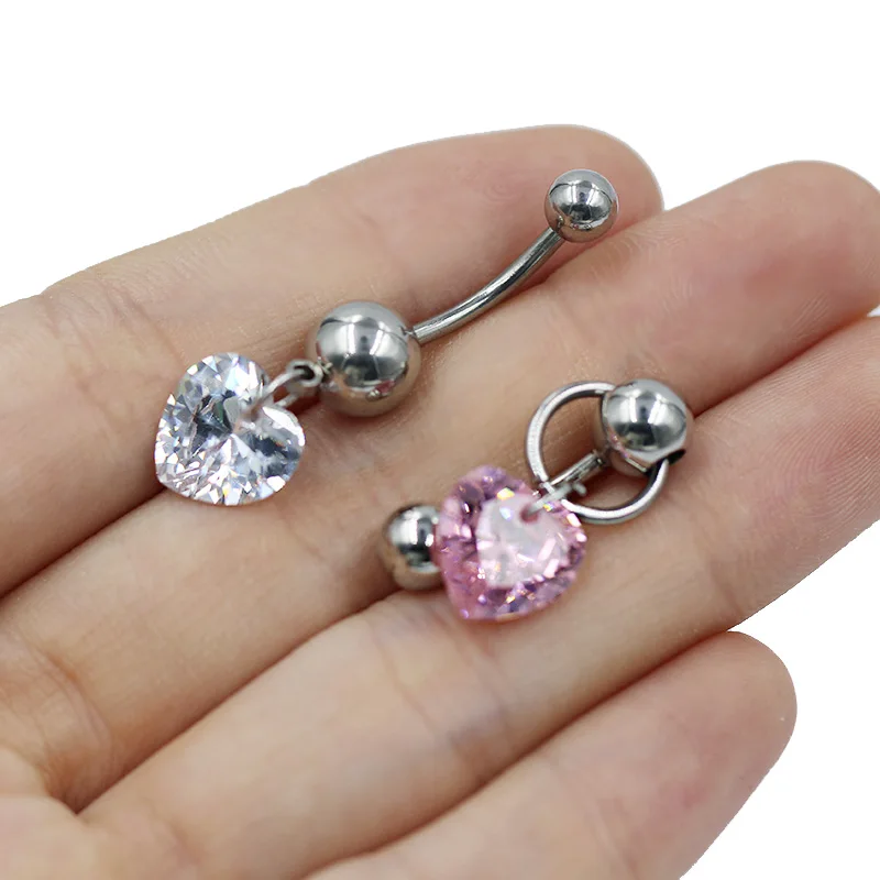 Getta jewelry 316L stainless steel Genitals piercing pictures stone Door Knocker VCH Piercing Barbell