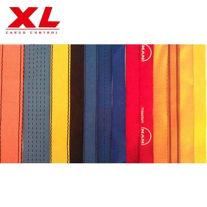 Manufacturer Heavy Duty Ratchet Tie Down Straps Customized Size High Tenacity Polyester Webbing