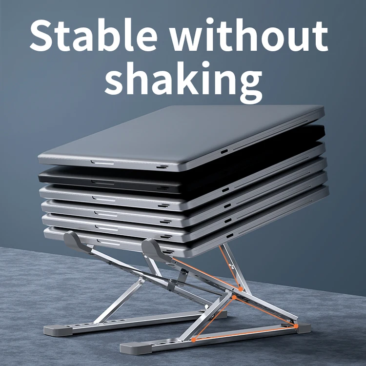 MC N8 эргономичная регулируемая Портативная подставка из алюминиевого сплава для ноутбука складные двухслойные подставки планшетного ПК
