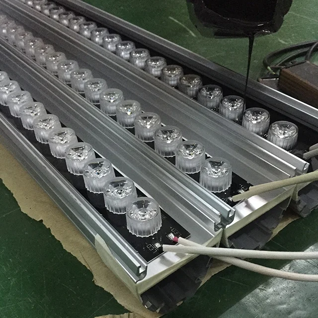 Hotel Commercial Flexible Indoor Dimmable  Led Rgb Wall Washer Strip Spotlight