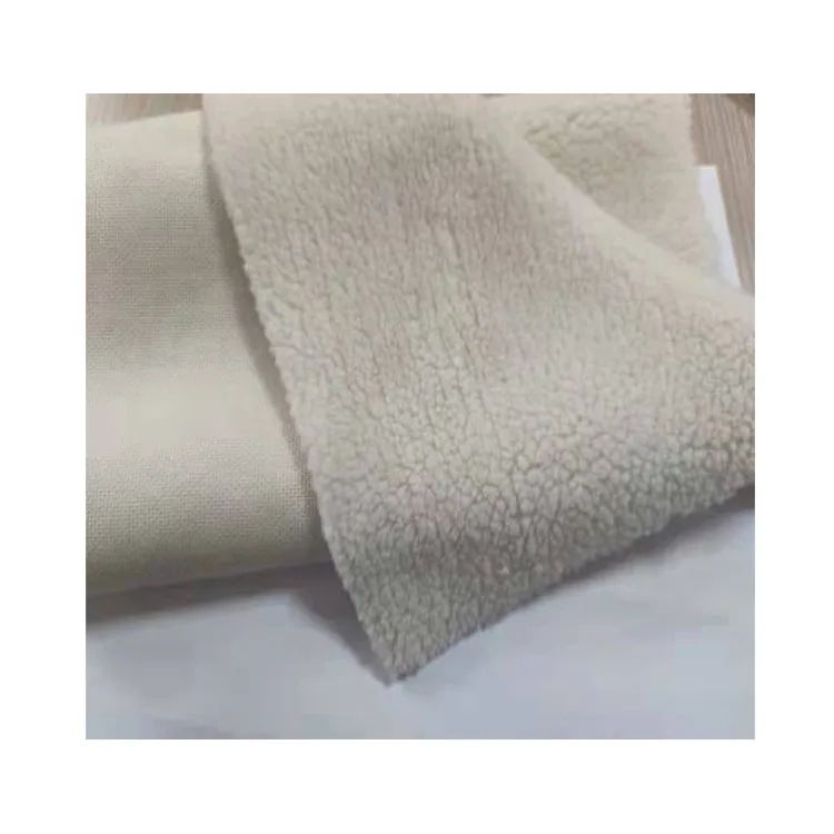 
Creamy white super soft ripstop 100% polyester knitting fabric for clothing 
