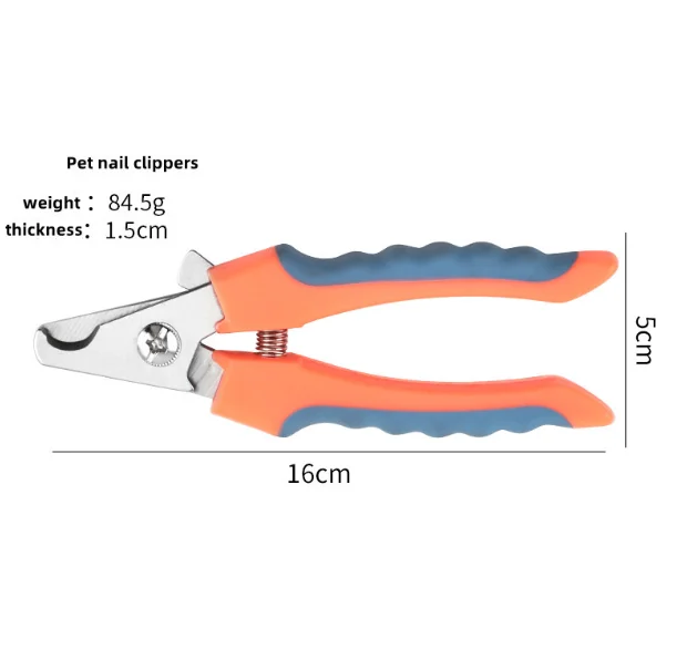 Pet Grooming Nail Clippers Nail Care Cleaning Kit Stainless Steel Nail Clippers