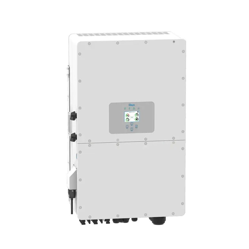 Deye Europe Warehouse 30kw 50kw High Voltage Pv Inverter Sun- 25/30/40/50K-SG01HP3-EU-BM4 Three Phase Hybrid Solar Inverter