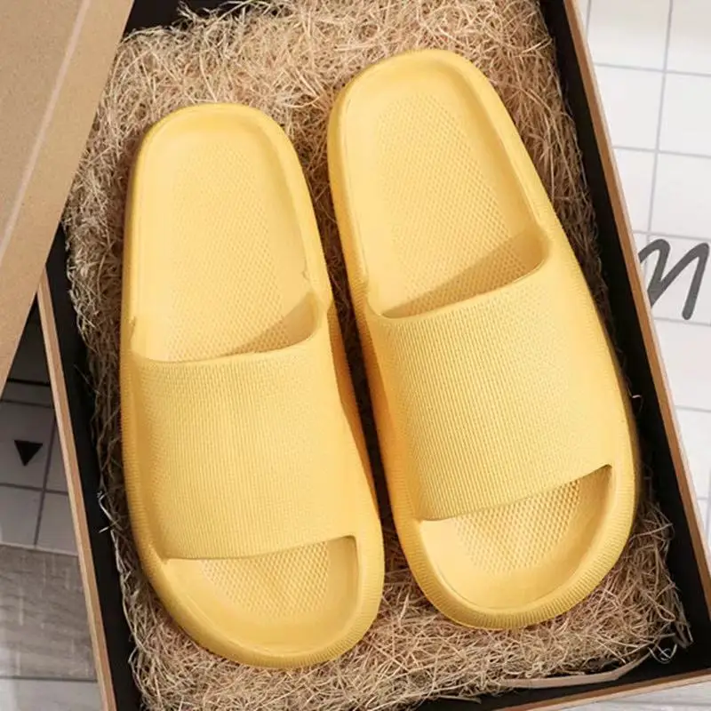 Yezy Slippers For Wholesale Pillow Cloud Thick Platfoam Sole Slides Slippers For Men And Women