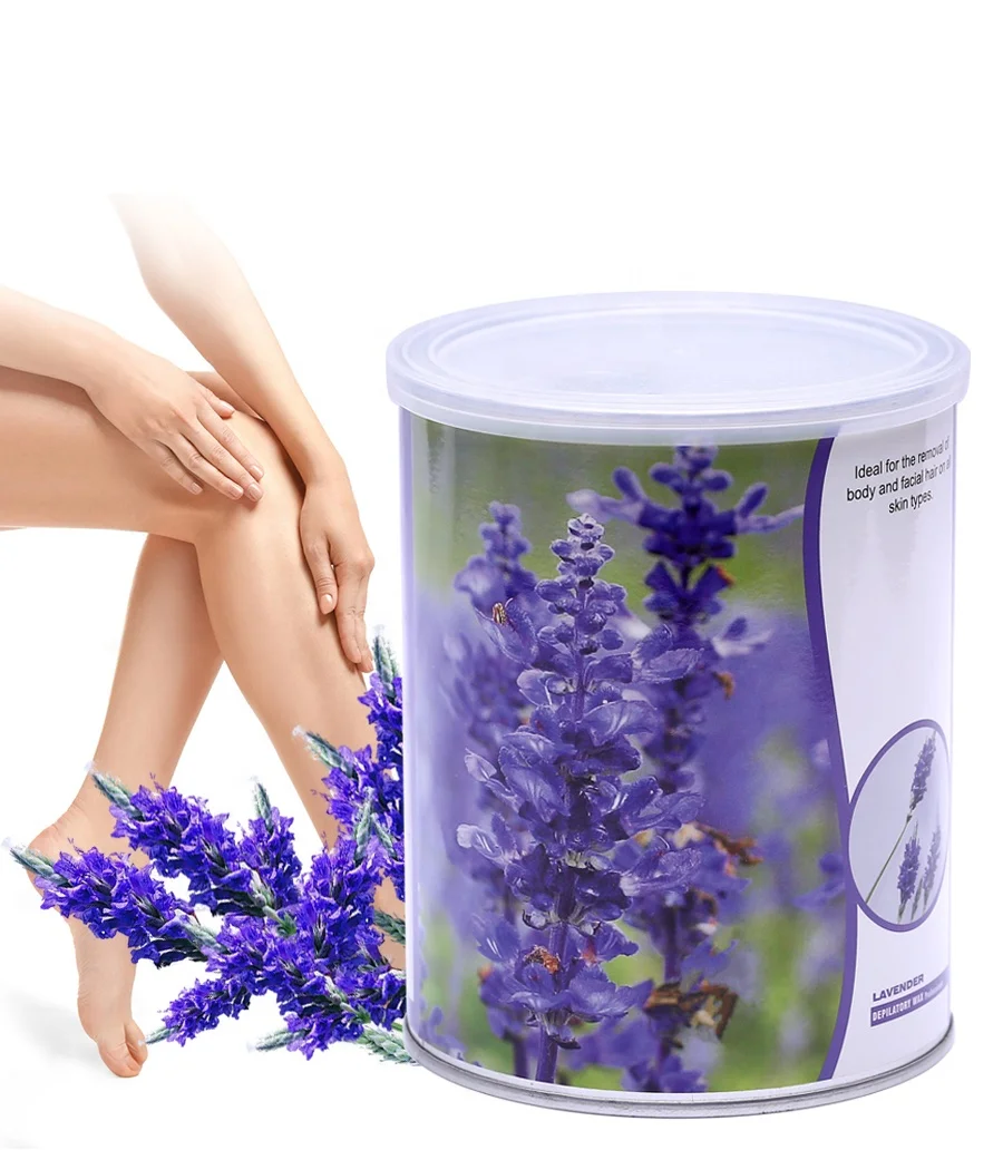 800g Body Hair Removal soft Wax in tin Canned depilatory warm Wax For Professional Salon home Use