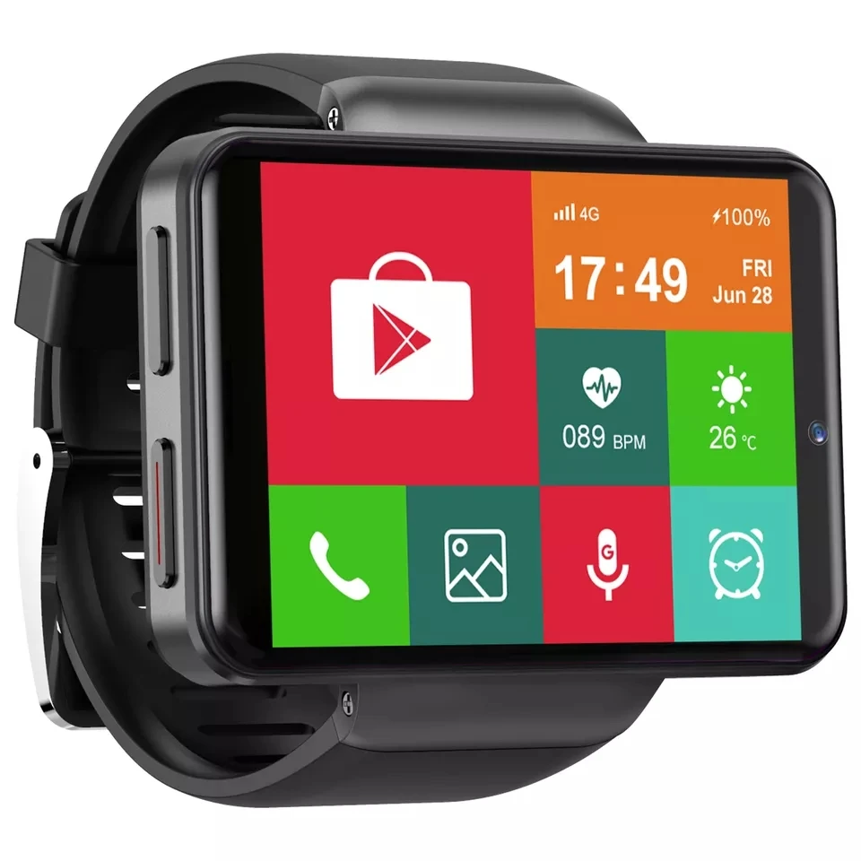 2022 DM101 4g android mobile phone 2.4 inch 3+32gb camera GPS smart watch