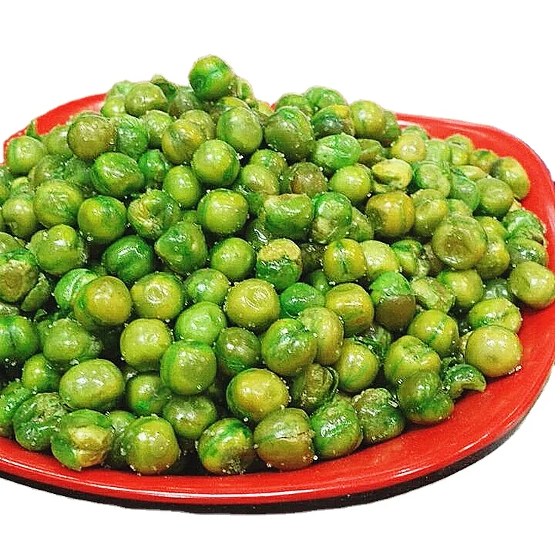 Китайский Новый отобранный вкус чеснока с зеленой фасолью Пряная зеленая фасоль хрустящая Гороховая закуска орехи жареный