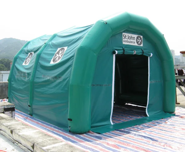 
inflatable mobile hospital tent rescue shelter customized colors, sizes 