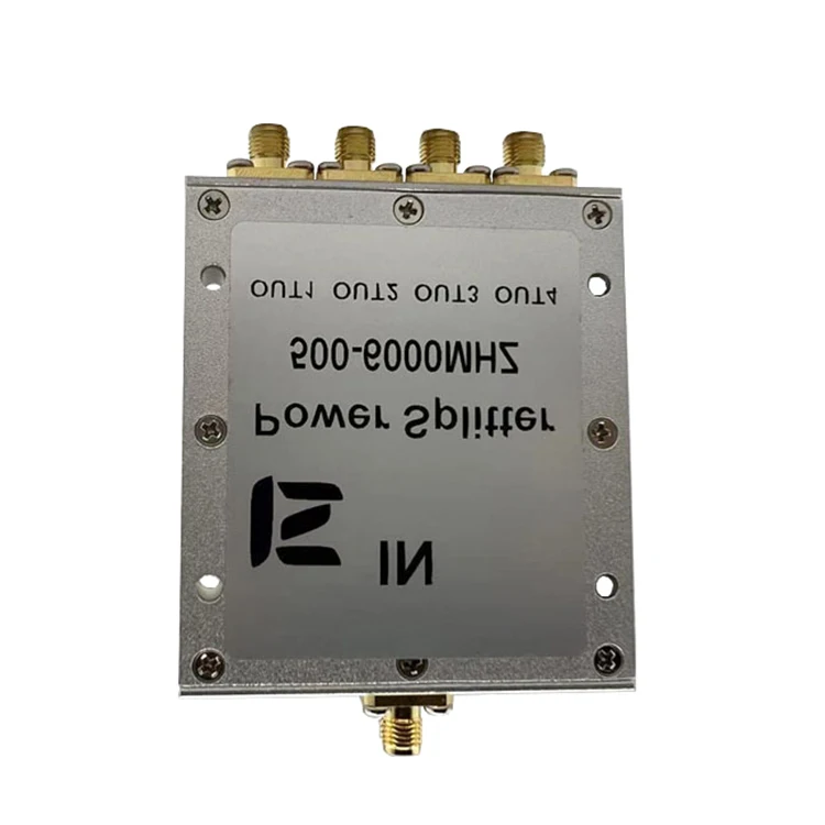 Factory Source 5.8G Power Splitter GPS Passive Power Splitter 2.4 Combiner One To Four 0.5-6Ghz Power Divider