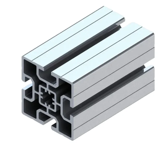 Customised Multifunction Industrial Frame Aluminum Extrusion 6060 Profile Sliver Anodizing Aluminum Profile