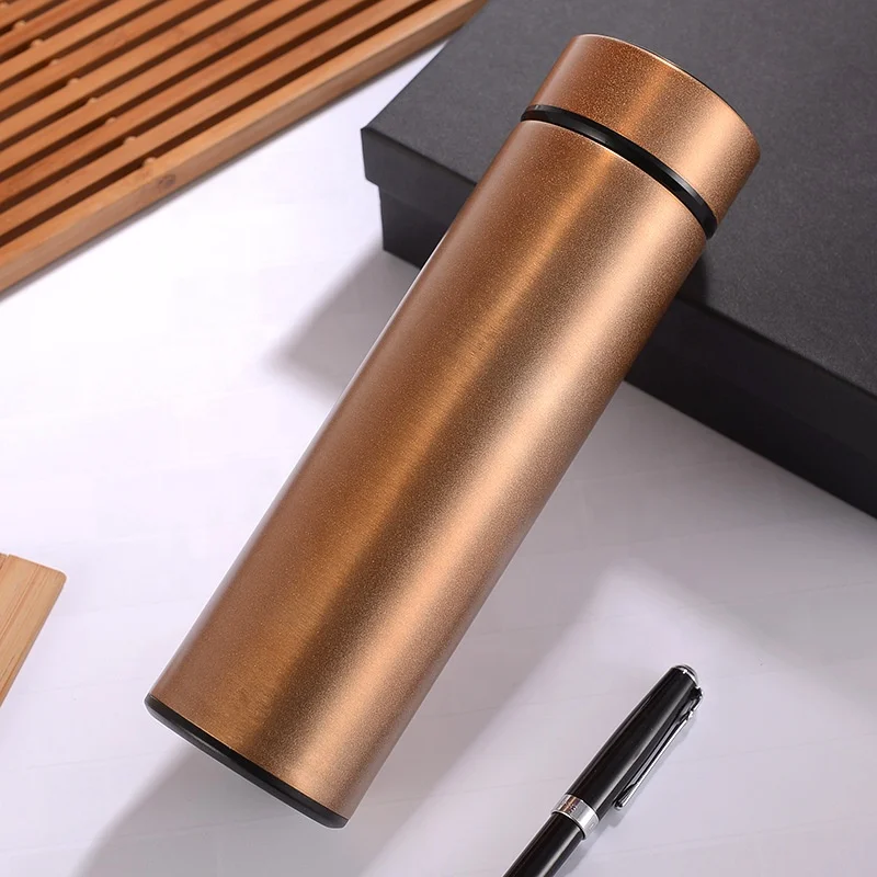 digital thermos vacuum flasks travel mug with LED temperature display lid  flasks vacuum thermos cup wholesale