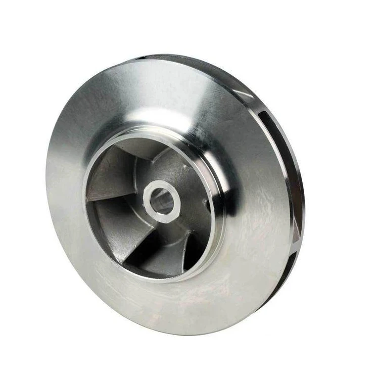 OEM Precision Lost Wax Casting Parts CNC Machining Part Investment Casting Stainless Steel Impeller Water Pump Parts