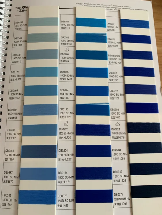 Конкурентоспособная цена хорошее качество 100 Pct пряжа из полиэфирного волокна 150D 100% полиэстер Dty 150/48 цветной пряжи 15048