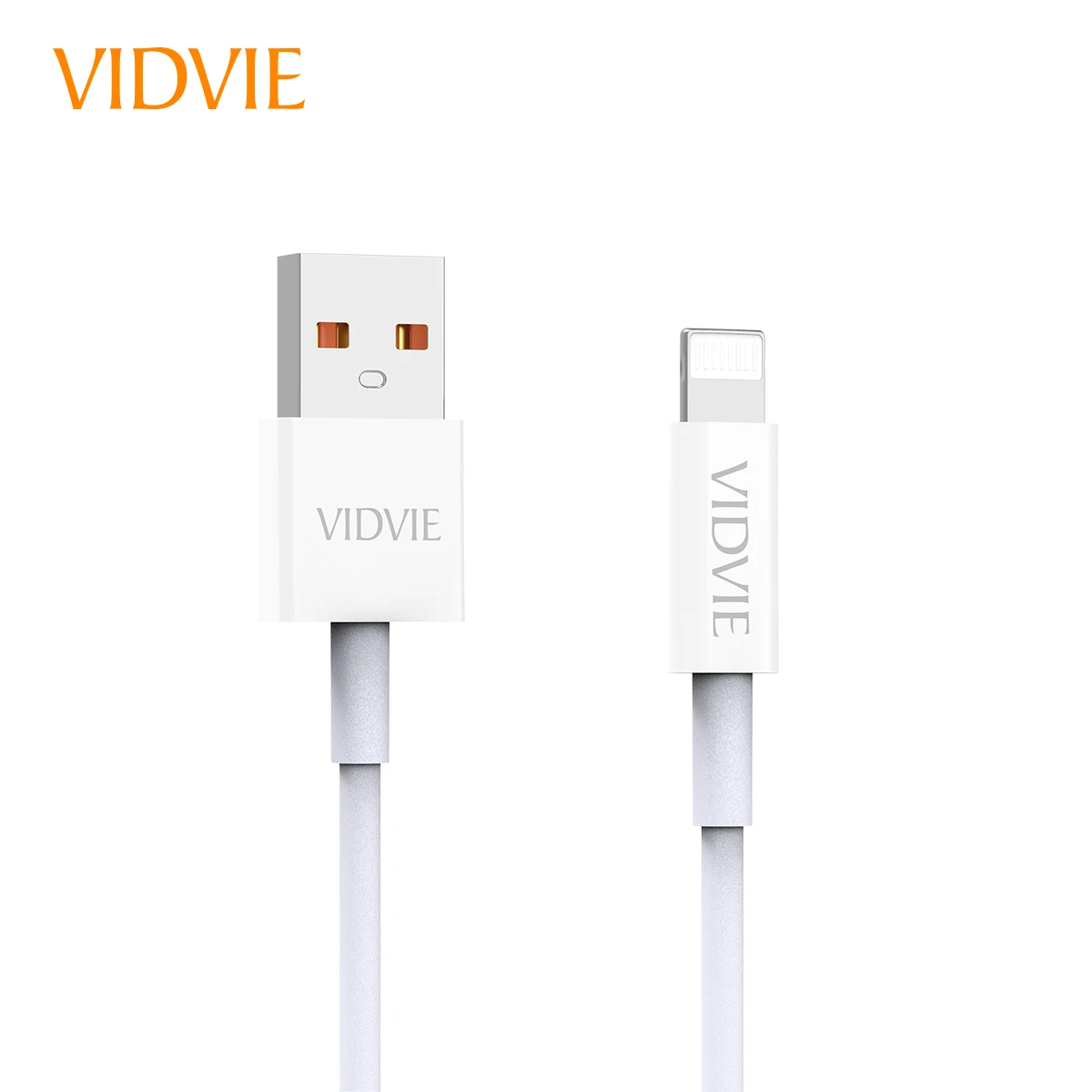 
VIDVIE CB466i 2.4A For iPhone Cable Charger TPE to USB Charging Cable For iPad iPhone X 7 8 6S 6 plus 