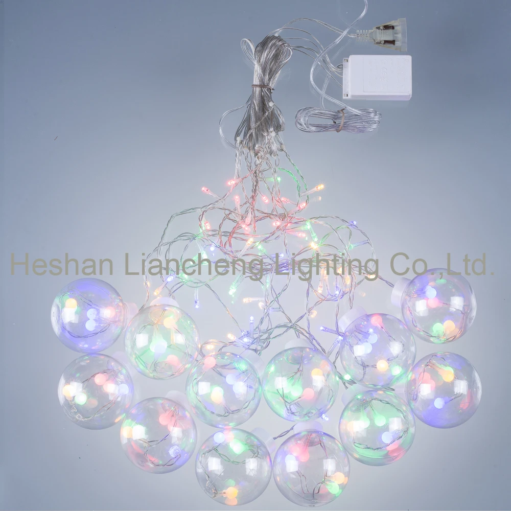 Led Twinkle Fairy Decorative Lights Colourful Luces Navidad Garland Christmas Led Globe Curtain Led Lights