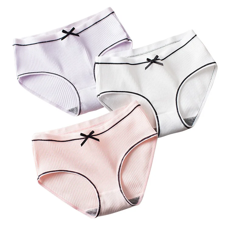 Wholesale Cheap Girls Cotton Panties Women Seamless