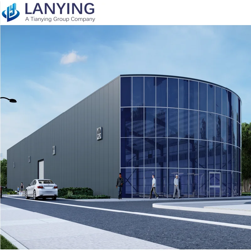 Hot-Dip Galvanized Prefab Steel Structure Metal Warehouse Building for Steel Workshop Available for Sale