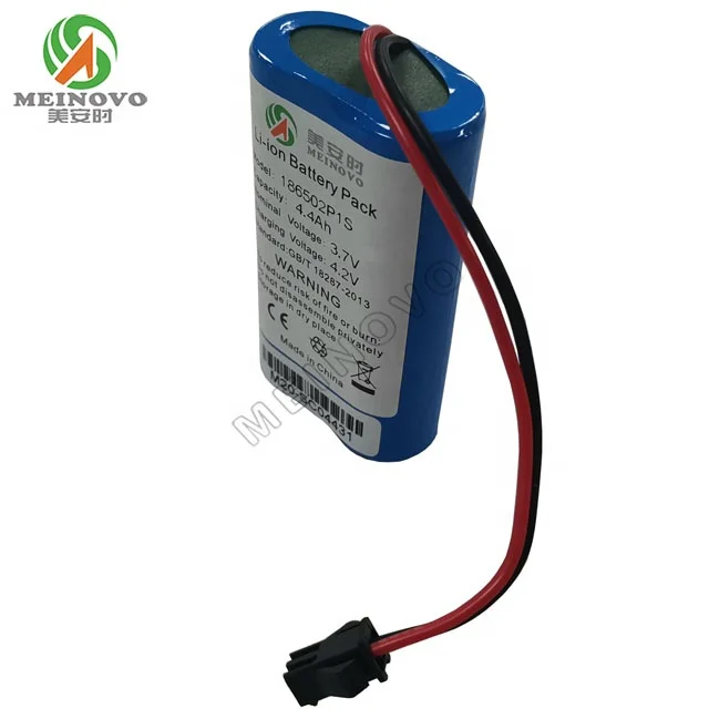 18650 type 1S2P icr18650 4400mah 3.7v