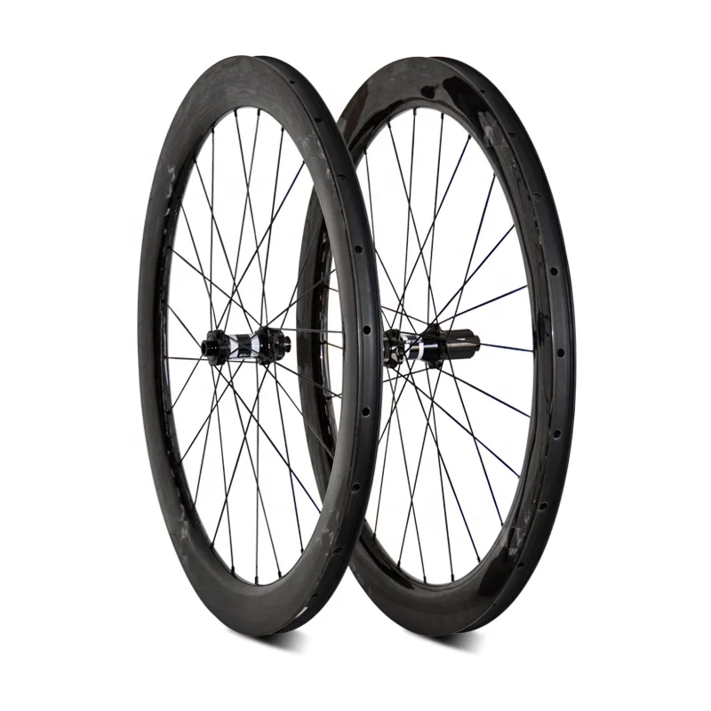 GoFast OEM Supplier Road Bike Wheels 700c Disc Brake DT Swiss 350 Hub 28mm Width 55mm Depth 700c Tubeless Carbon Wheelsets