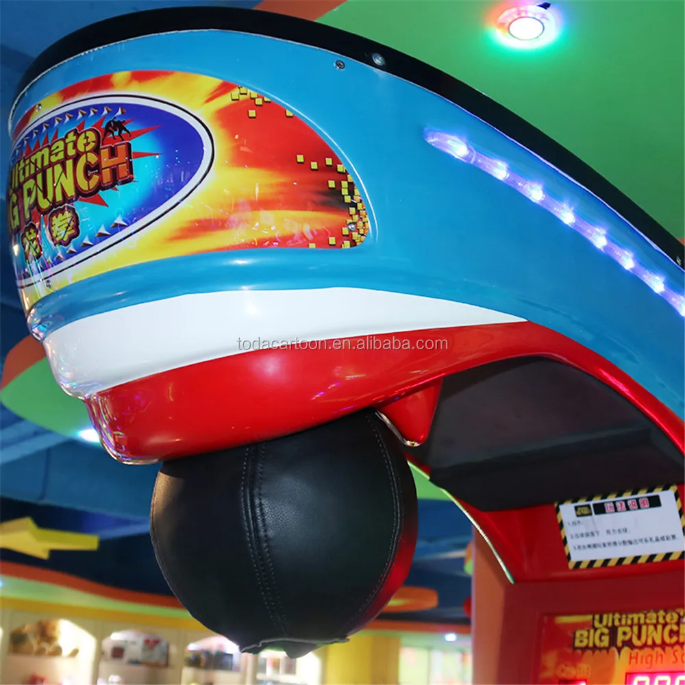 2019 Hot Sale ultimate big arcade punch machine punch boxing game machine for sale kids coin operated game machine