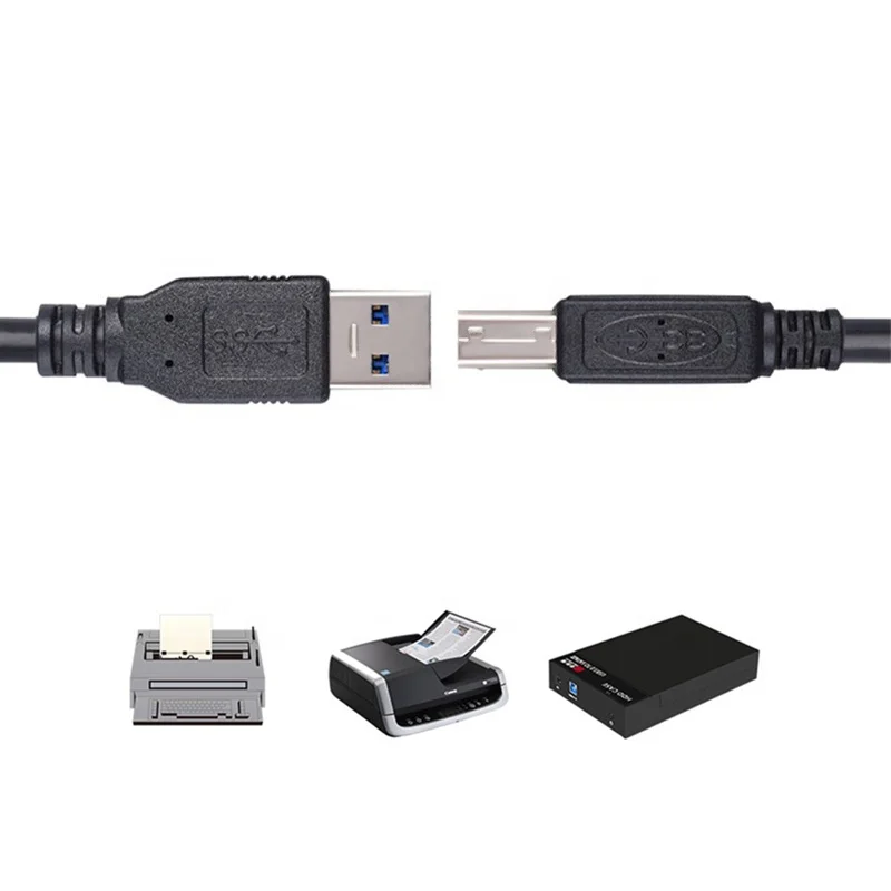 Chinese Factory Direct Produce USB 3.0 Printer Data Cable Computer Extension Cable