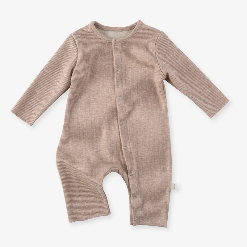 Custom Endorsement Organic Cotton Newborn 3-12 Months 2 Year Old Girl Kids Long Sleeve Infant baby onesie Romper Baby Clothes