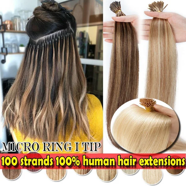 Wholesale Raw Cuticle Aligned Russian Itip Hair Extension Keratin Stick I Tip Remy Human Hair Extensions 2024 Most Popular Hiar