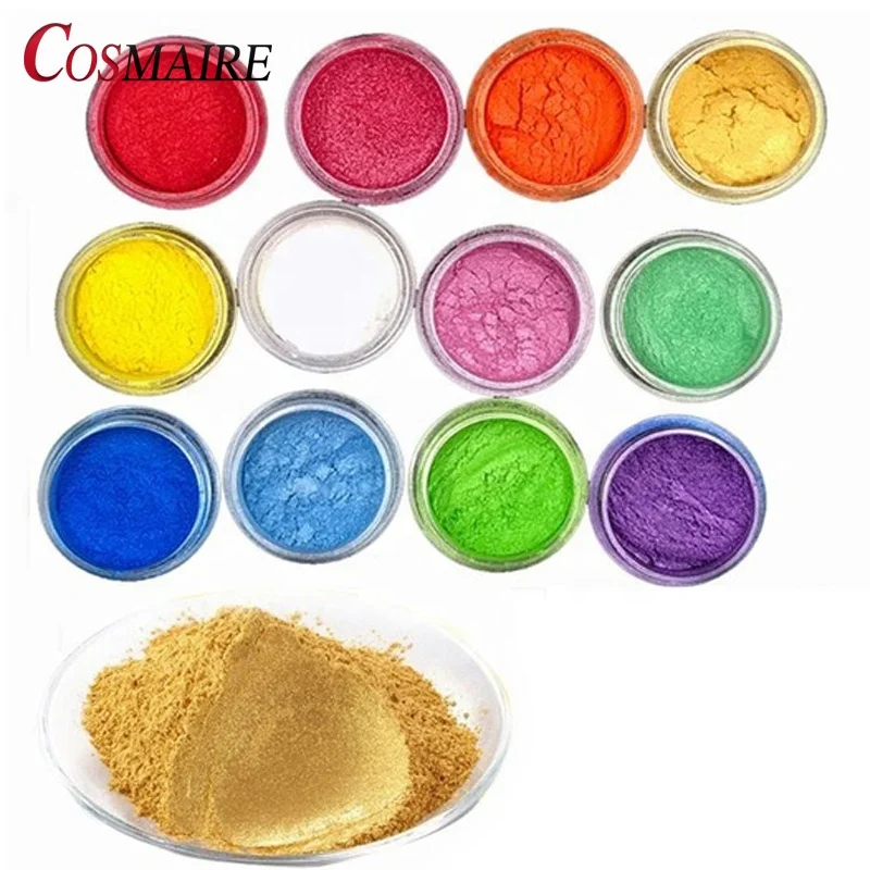 Cosmaire, порошок слюды, жемчужный пигмент для окрашивания изделий из смолы