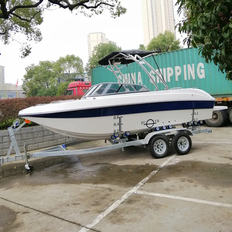 CE сертификат 19ft подвесной мотор типа bowrider скоростная лодка для продажи